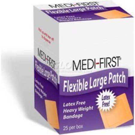 MEDIQUE PRODUCTS Woven Adhesive Bandage, Extra Heavy Weight, 2 x 3, 25/Box 61873